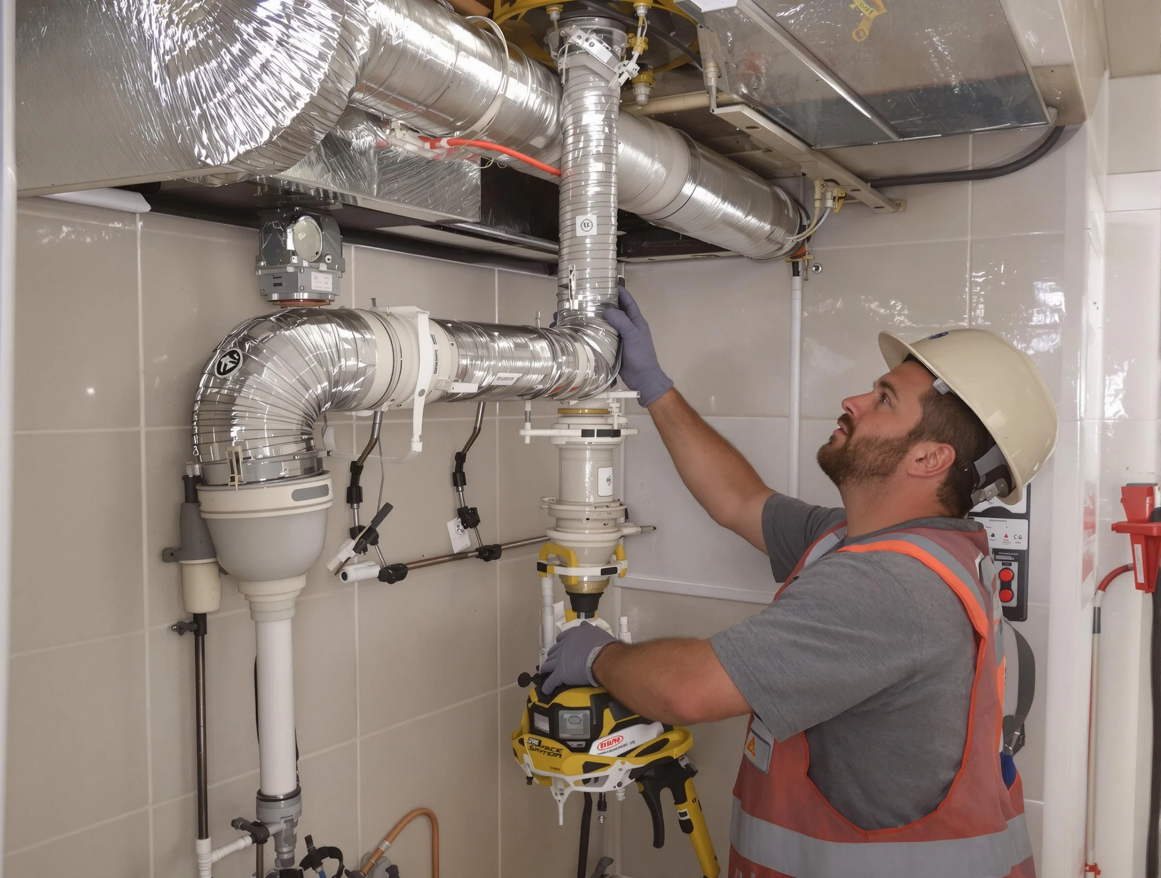 Castle Pines Village Dryer Vent Cleaning expert performing professional dryer vent repair and installation in Castle Pines Village